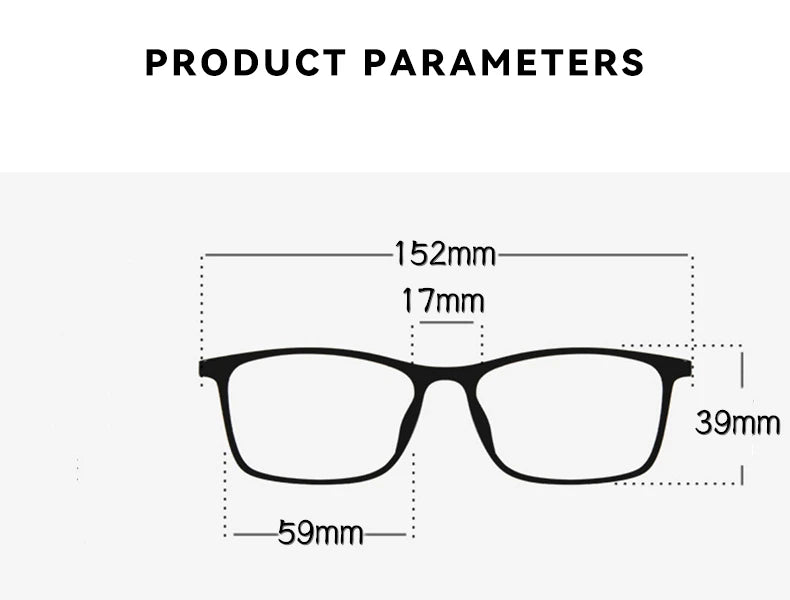 Oversized Reading Glasses for Men | Wide Frame | Light-Changing Prescription Lenses