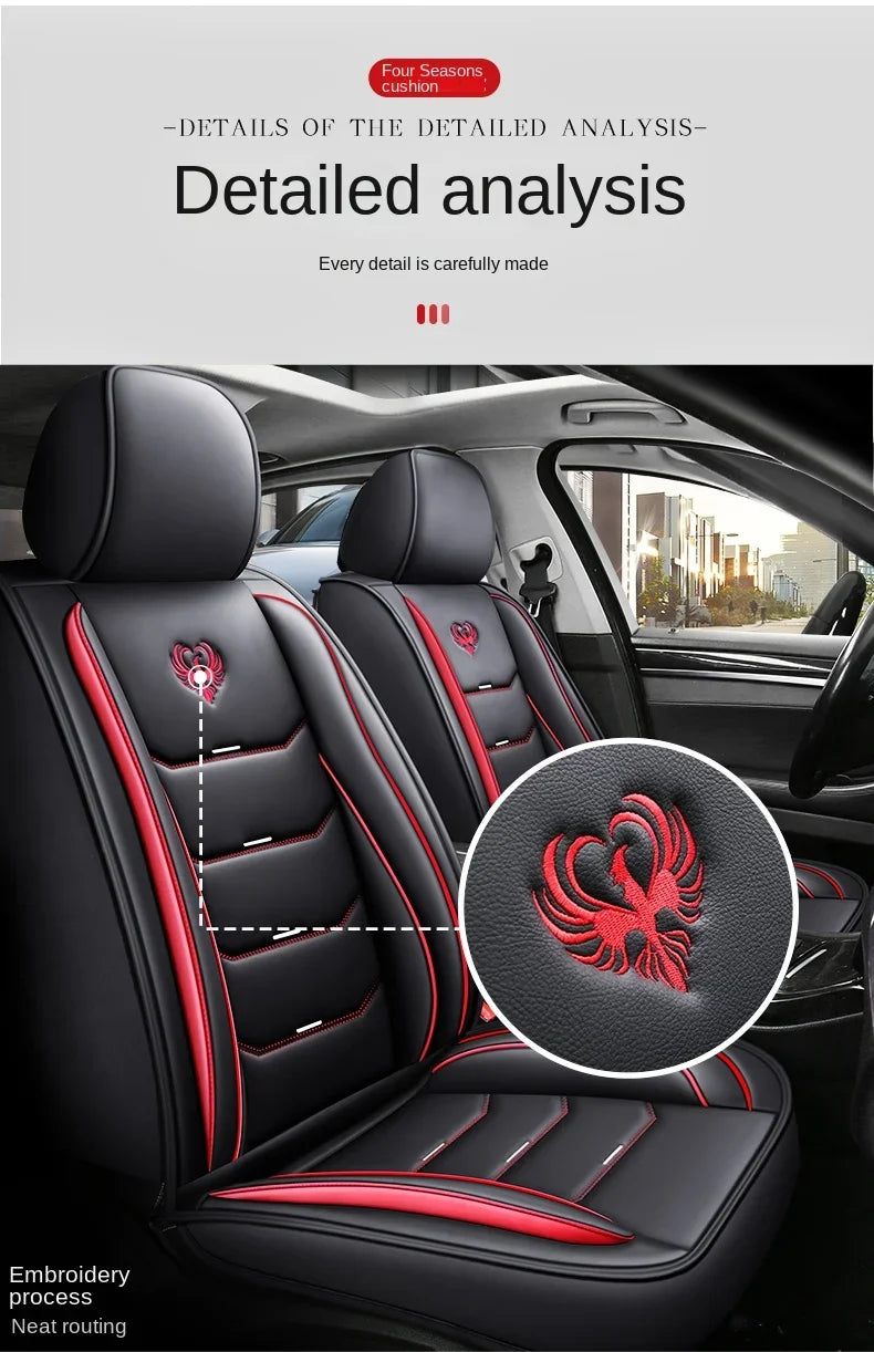 Universal Style 3D Car Seat Cover for HYUNDAI Tucson Santa FE I30 I40 Veloster Genesis Venue Terracan Ioniq Interior Accessories