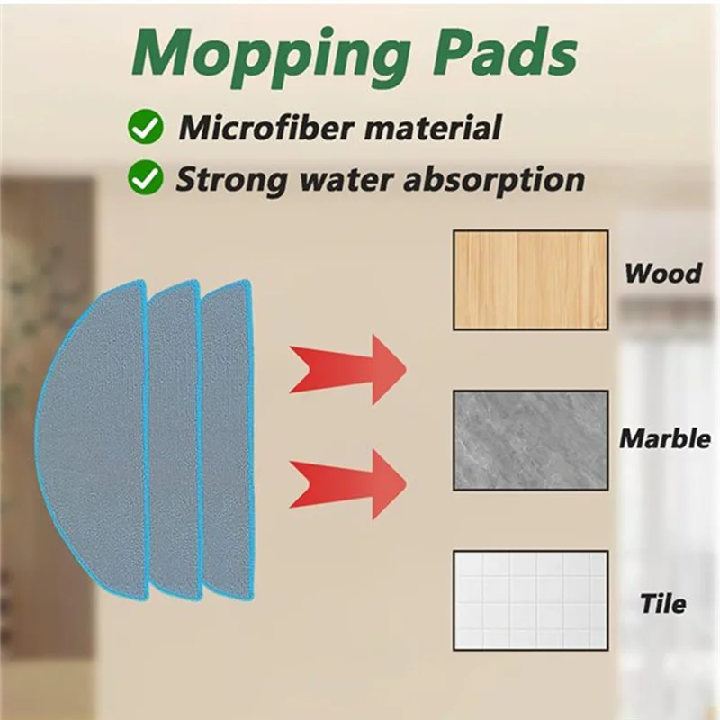 【Fast Delivery】Main Side Brush Filter Mop For Irobot Roomba Combo Essential/2 Essential/Y0110/Y0112/Y0140/ Y011640/Y051240 Vacuu