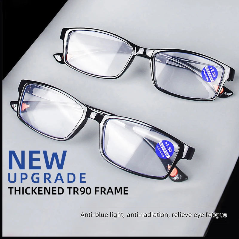 Reading Glasses Ultralight Anti Blue-Ray Light Presbyopic Glasses Hyperopia Eyewear Readers +1.0 1.5 2.0 2.5 3.5 4.0