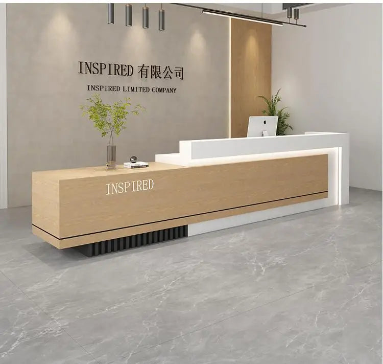 Luxury Reception Desks Modern Display Decorations Reception Desk Accessories Escritorio De Recepcion Commercial Furniture