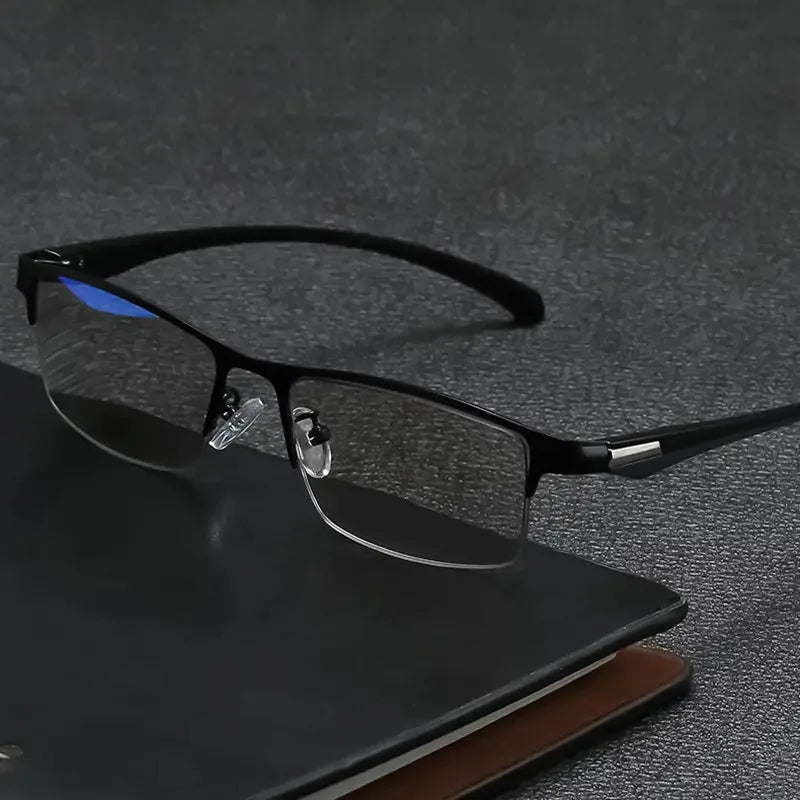 2024 Intelligent Zoom Color Changing Reading Glasses Multi-Focus Dual-Purpose DS-3106 New Arrival