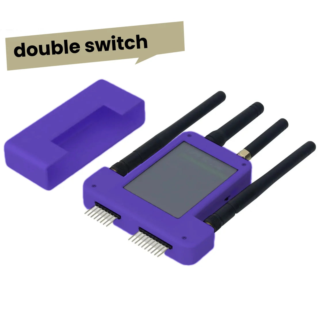 For Flipper Zero External Module 4 in 1 433MHz ESP32S2 GPS with 2.8-inch Screen for Signal/Data Analysis