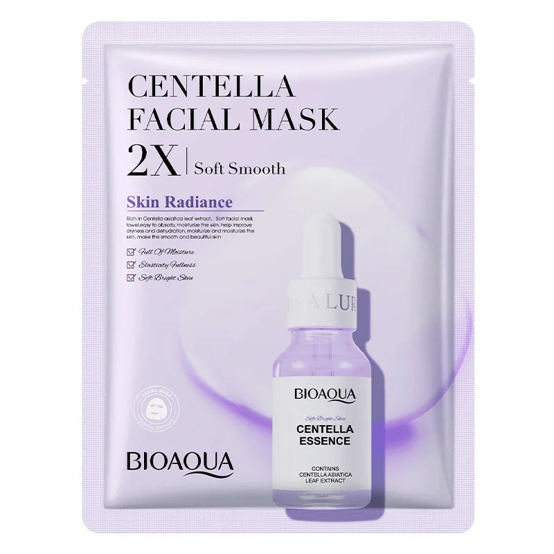 20Pcs Face Mask Sets Fresh Fruit Face Care Sheet Masks Hydrating Anti-aging Oil Control Acne Treatment Facial Mask Skin Care Set