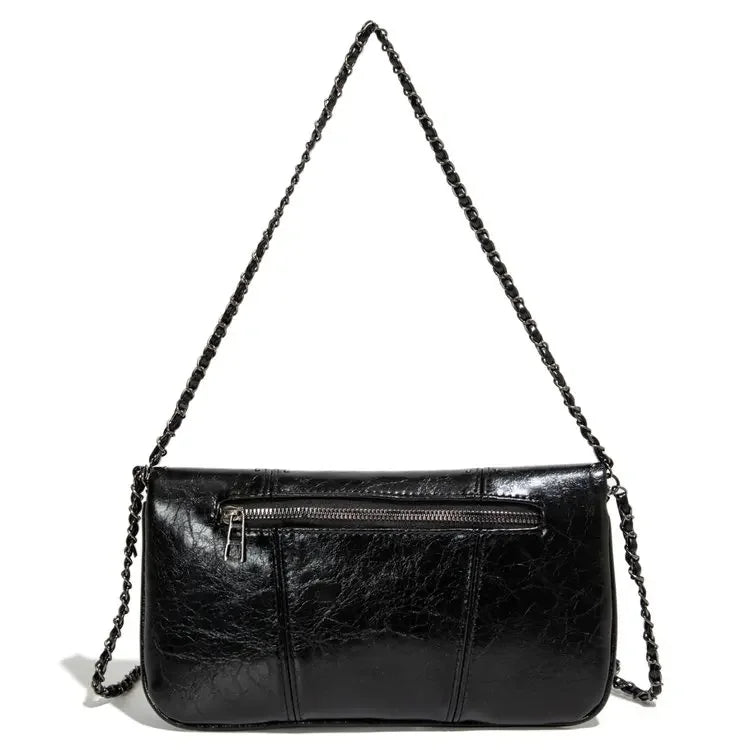 2026 Commuter Crossbody Diaper Bag Women's Luxury Leather Tote Vintage Minimalist Designer Large Capacity Elegant Durable
