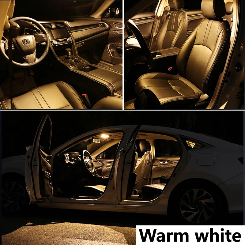 ZITWO 11Pcs Canbus LED Bulb Interior Dome Reading Map Trunk Light Kit For Skoda Scala 2019 2020 2021 2022 Car Accessories Canbus
