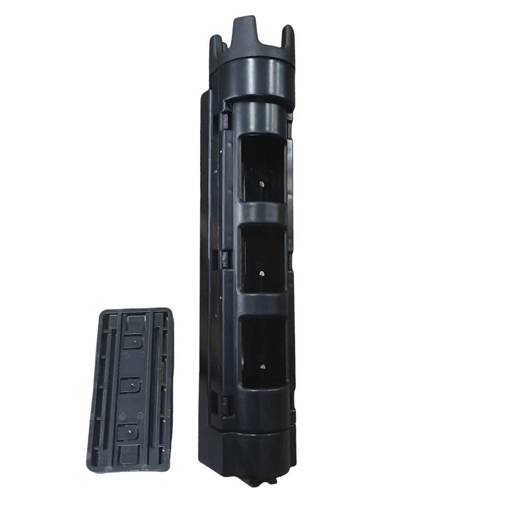 Plastic Fishing Box Pole Bracket Detachable Fishing Box Rod Display Bracket Adjustable Portable Snap Design Outdoor Accessories
