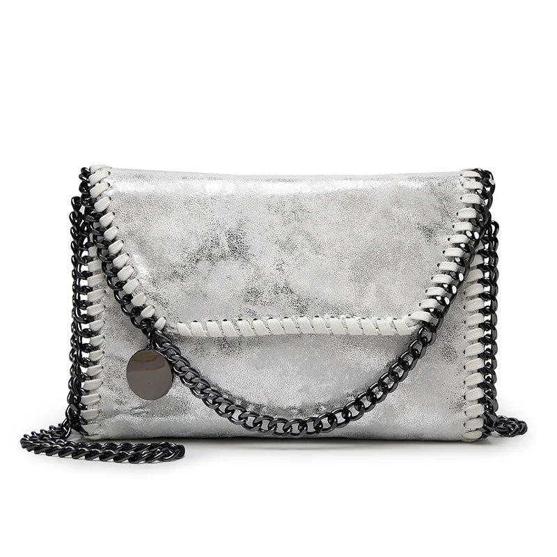 Luxury Chains Flap Crossbody Bags for Women 2023 Designer Square Shoulder Bag Mini Phone Handbags and Purses Clutch Tote Chic
