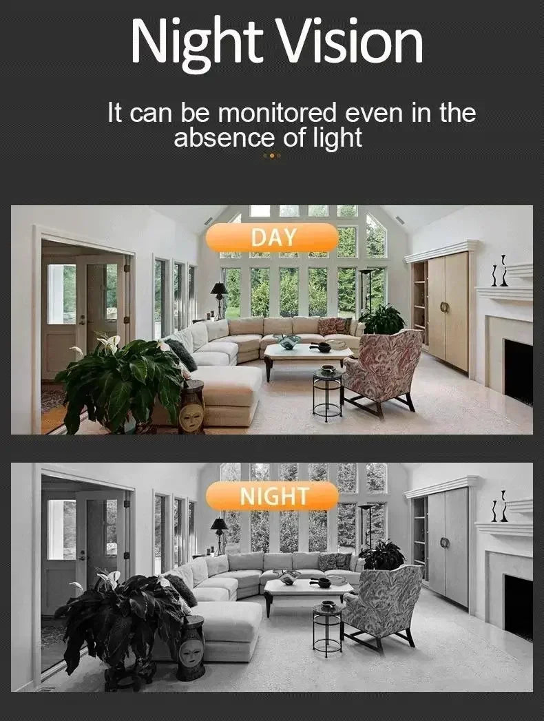 4K 1080p HD Mini Wireless Camera Portable Cam Invisible Night Version Camcorder Wifi Remote Monitor Video Voice Recorder Cameras