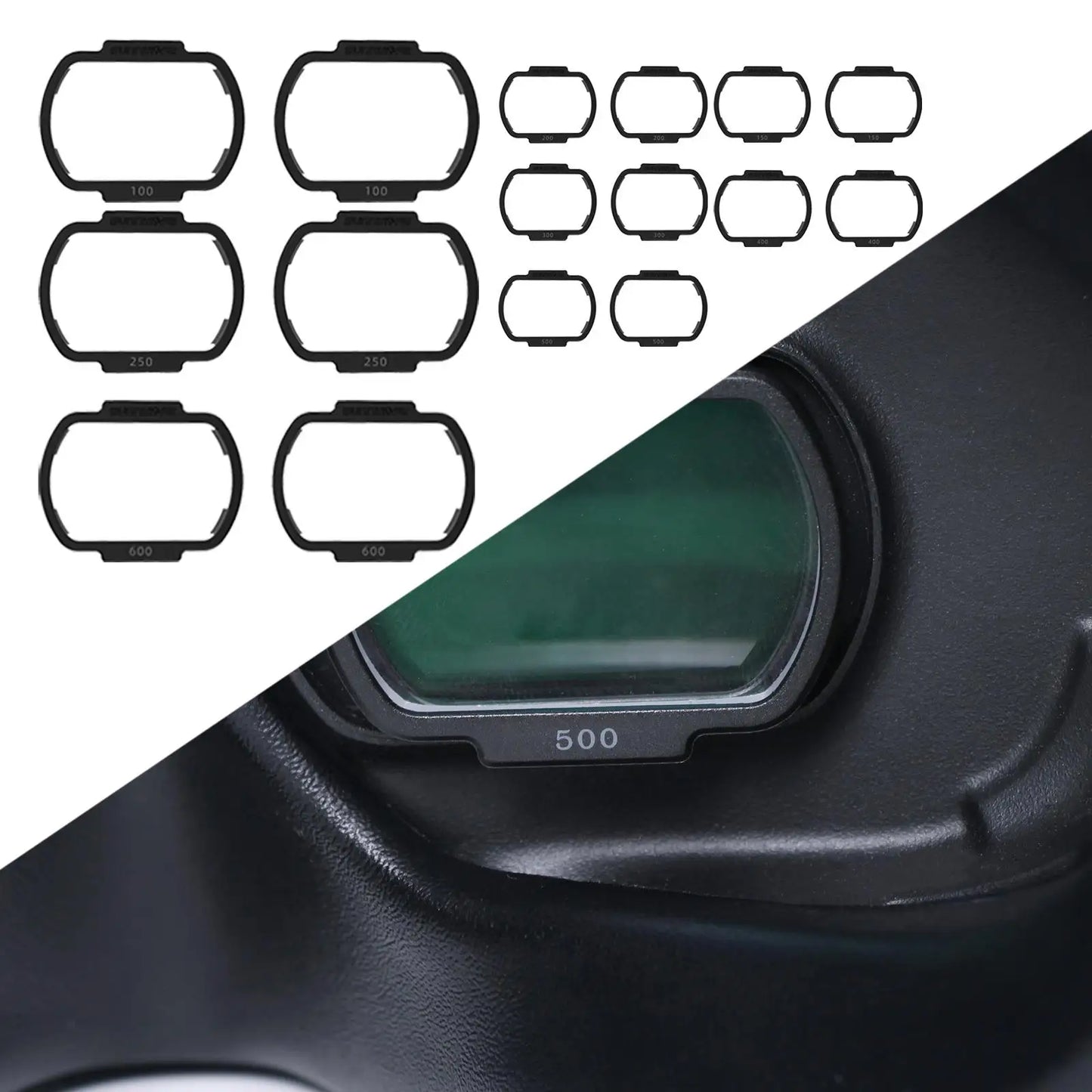 FPV Goggles Diopter Corrective Lenses Myopia Glasses Lenses Nearsighted Lenses Set Fit for DJI Digital FPV Goggles V2 Accessory