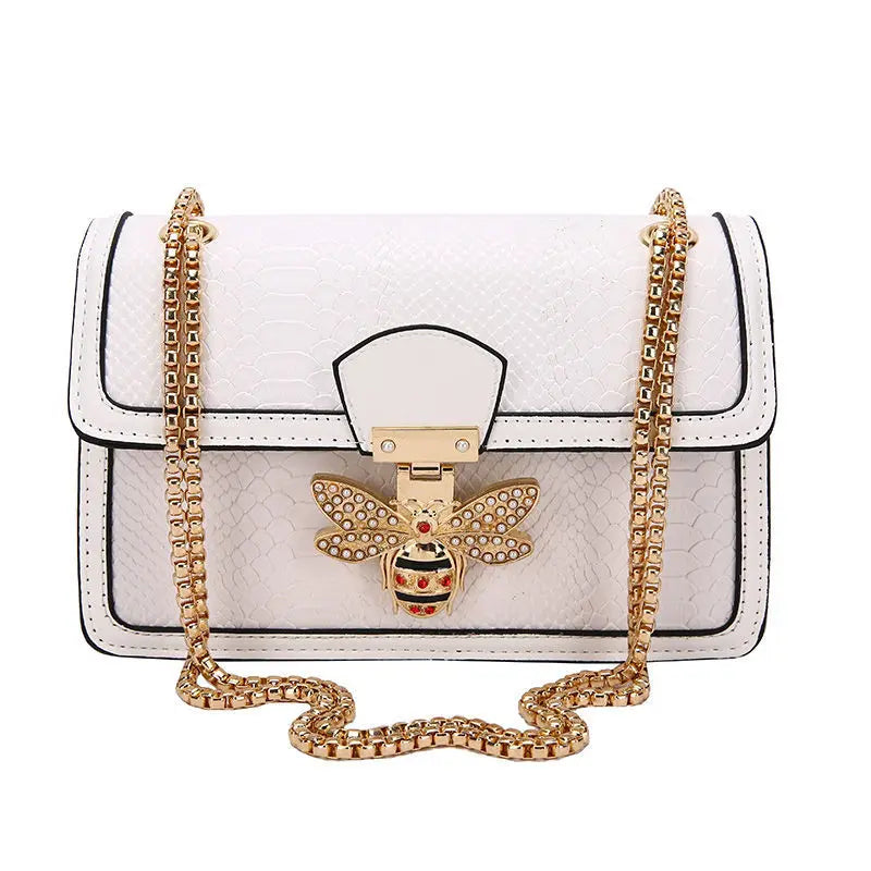 Luxury Handbags For Women Crossbody Bags bee Lock Tote Casual Brand Crocodile Print Leather Handbag Ladies Bag