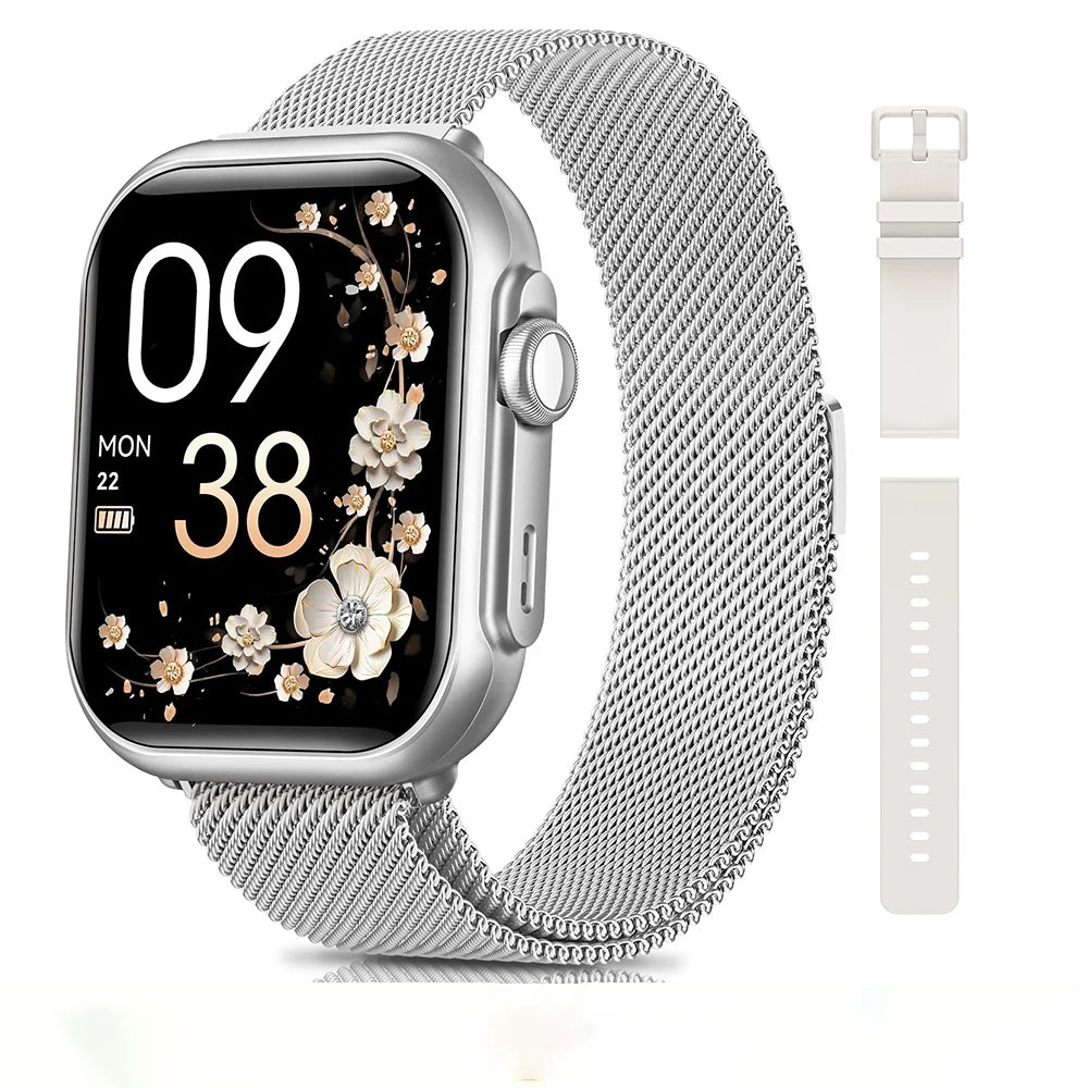 Viiray Fitness Smart Watch for Men and Women, Bluetooth Call, SpO2 Sleep Heart Rate Monitor,Fitness Tracker, IOS and Android