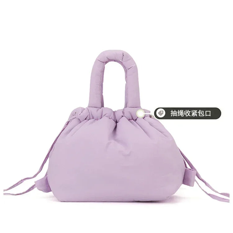 Super Cool Simple Versatile Handbags for Women 2025 Casual Hot Sale Colorful Nylon Small Square Shoulder and Crossbody Bags