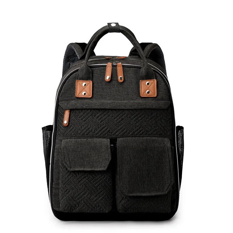 Diaper Bag Backpack for Stroller Waterproof Mummy Large Capacity Outdoor Travel Nappy Maternity Bag with Portable Changing Pad