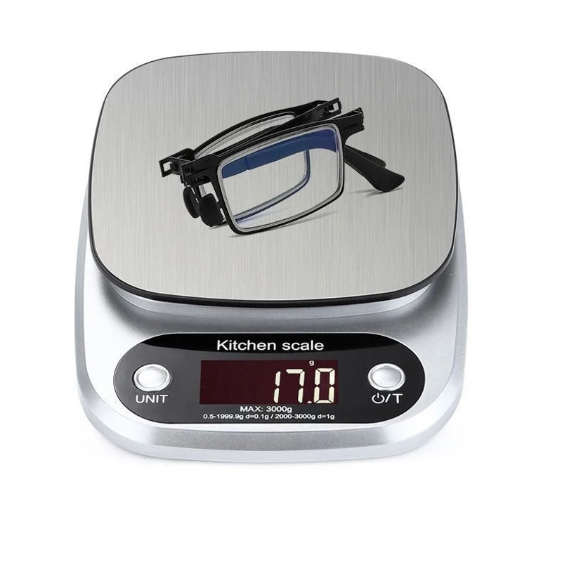 Metal Folding Reading Glasses Portable Ultra Light Anti Blue Light Lens Presbyopia Glasses Men's Rectangular Eyeglasses Eyewears