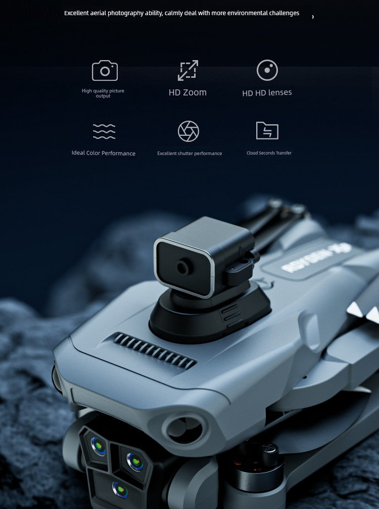 2025 New Arrival Remote Control Aircraft Kids UAV Toy Professional HD Aerial Photography Primary School Student Small Aircraft