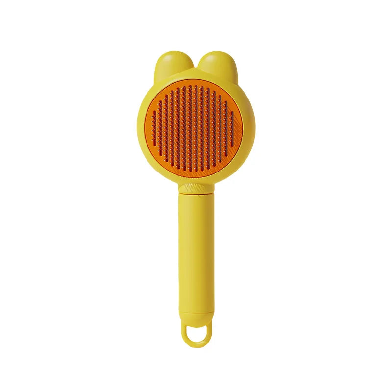 20PC/Lot Cat Grooming Comb Self-cleaning Pet Hair Remover Brush Massage Comb Cat Cleaning Products