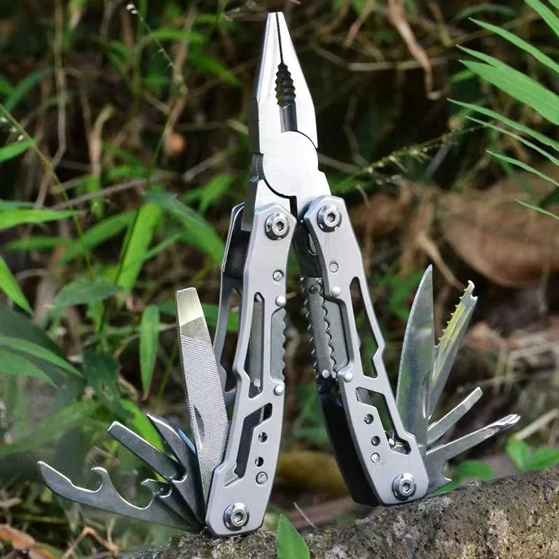 Outdoor Multitool Camping Portable Stainless Steel Edc Folding Multifunction Tools Emergency survival Knife Pliers