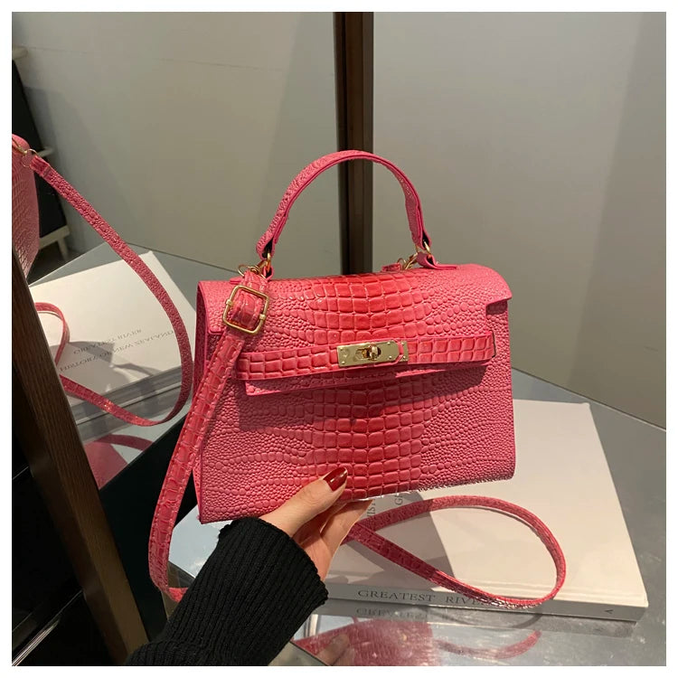 Fashionable  Handbag Women's Shoulder Bag Versatile Crossbody Small Square Bag Elegant Single-Strap Handbag