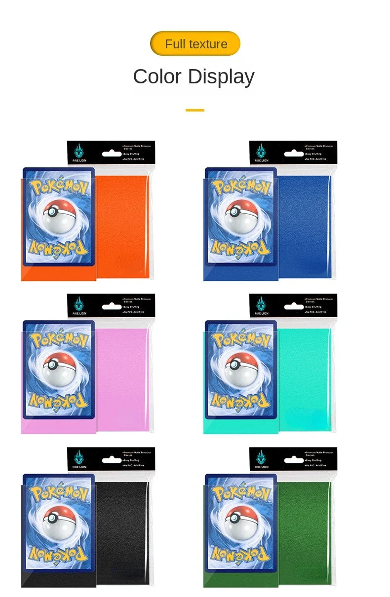 100pcs 66*91mm Card Sleeves Top Loaders Trading Cards Soft Baseball Card Sleeves Protectors Fit for MTG Yugioh Card