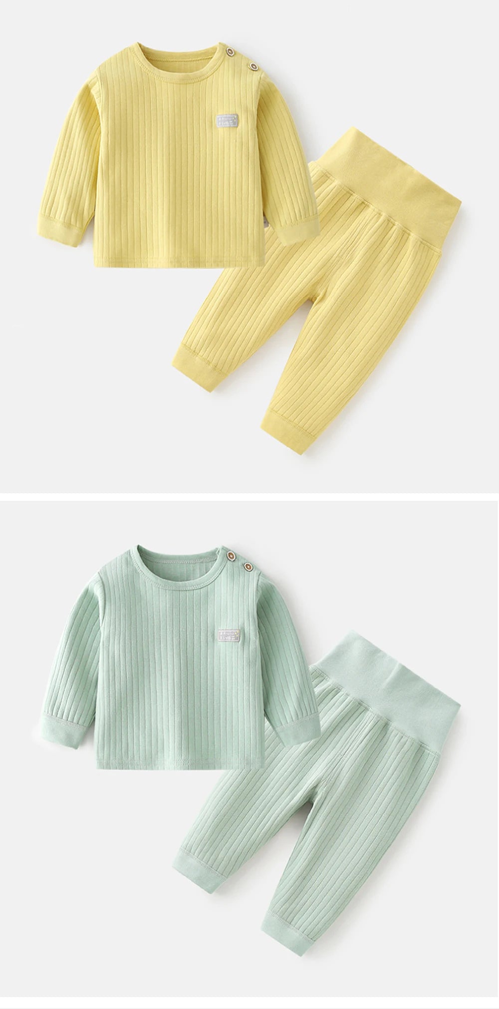 Autumn Winter Infant Clothing Sets Cotton Newborn Boys Girls Clothes Baby Underwear Newborn Baby Kids Pajamas Suits