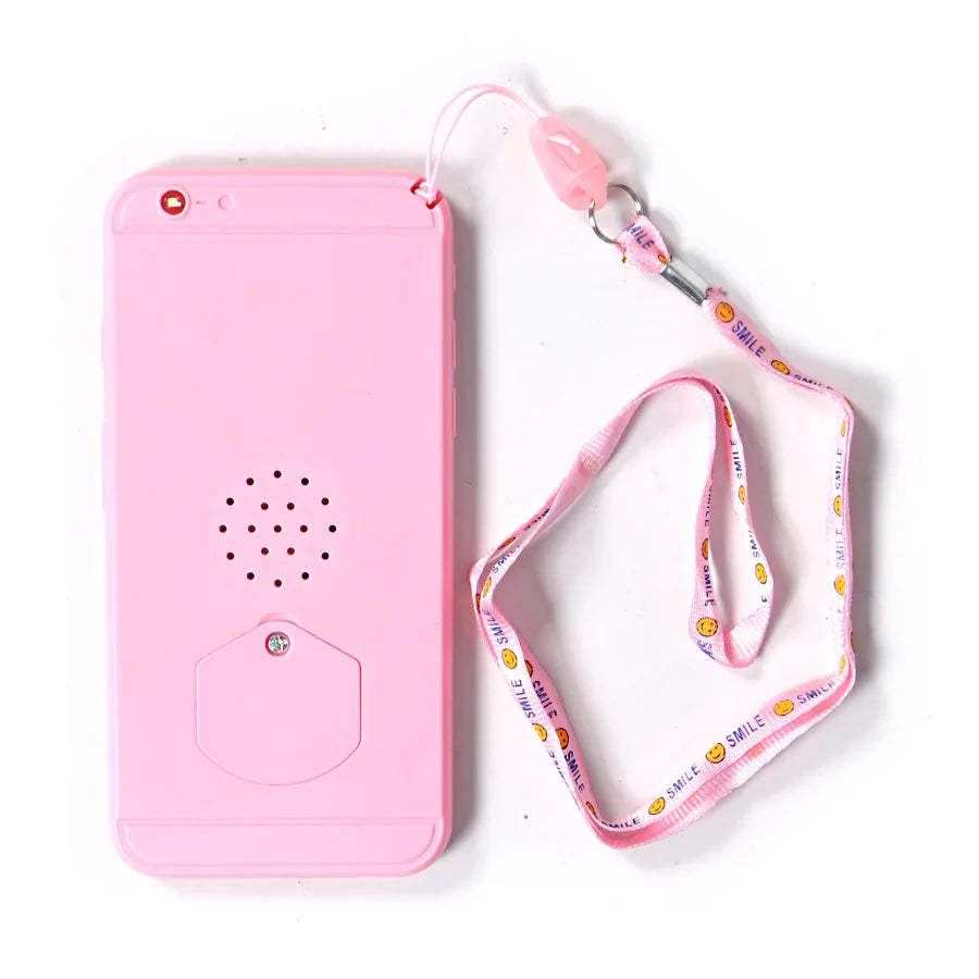 Baby Learning Simulation Mobile Phone Music Toys Early Education English/Russian Learning Machine Children's Vocal Toys