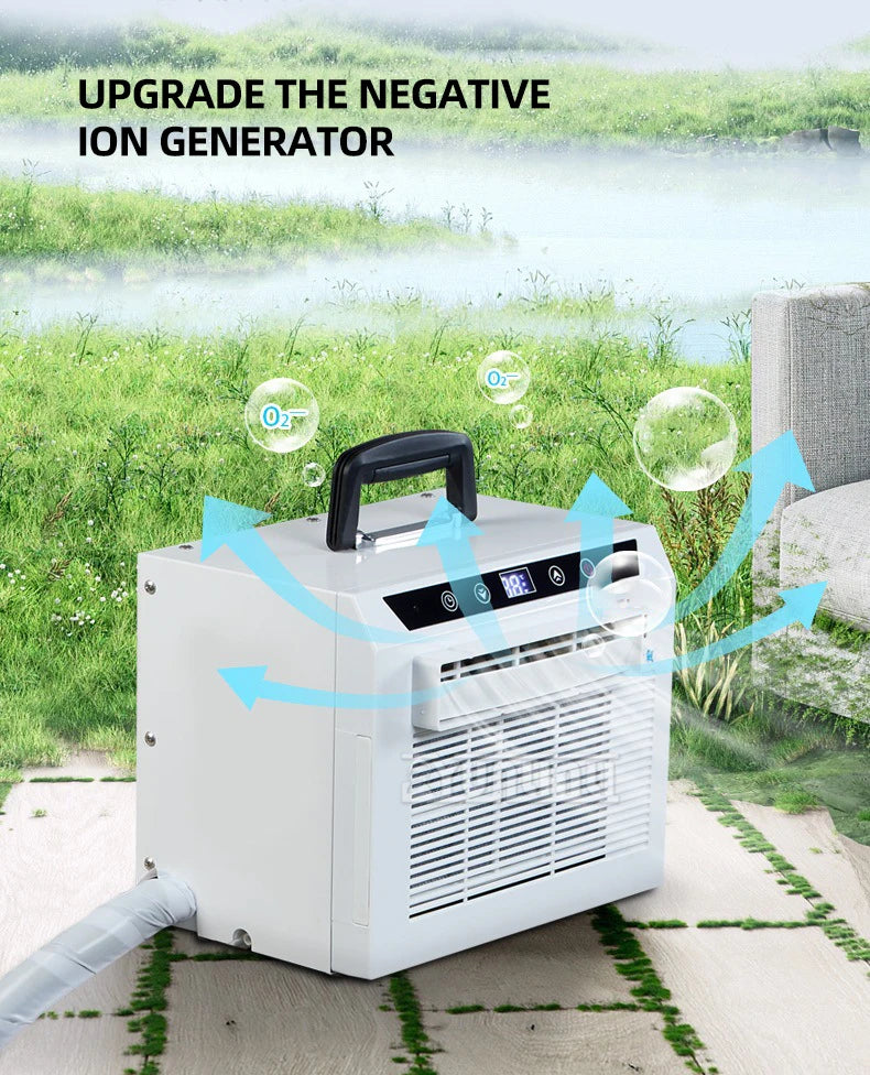 Remote Control Split Mobile Air Conditioner Car Portable Small Air Conditioning Machine Tent Klima Gerät 3000BTU