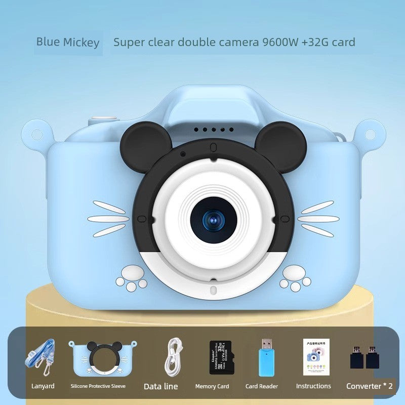 Children's Camera Toy Gift for Boys and Girls, Can Take Pictures and Print, Baby Digital Instant Camera, 2025 Student Model