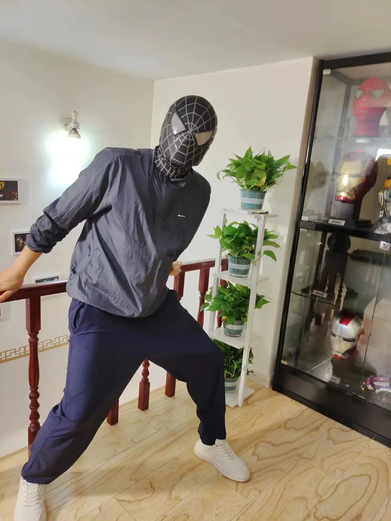 Hot Sale Marvel 1:1 Tobey Mask 3d Spider-Man Venom Helmet Lights With Mask Removable Lenses Mascara Cosplay Set Christmas Gift