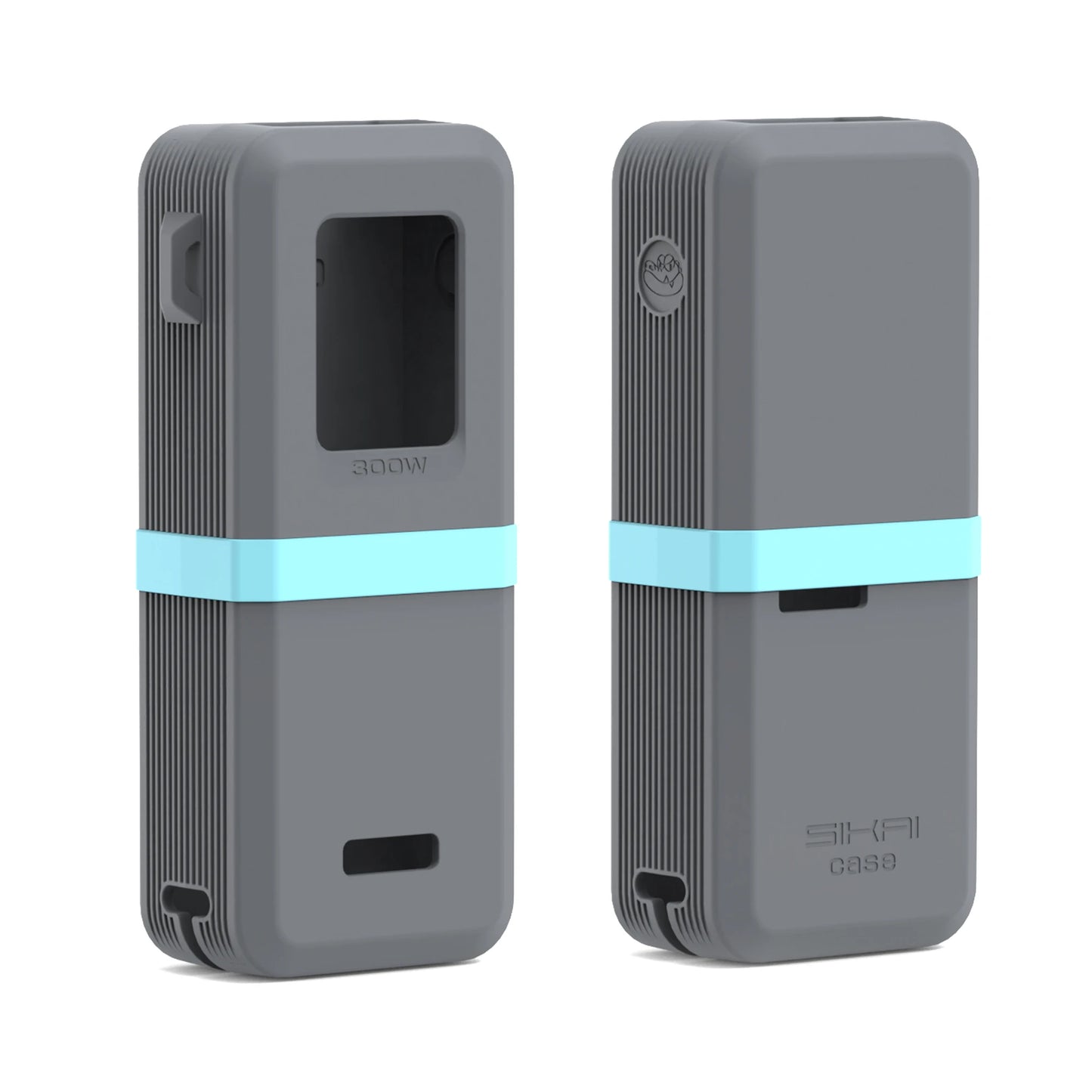 SIKAI Silicone Protective Case for Anker 300W 26250Mah PowerBank Travel-Friendly with Cable Storage Airplane Safe