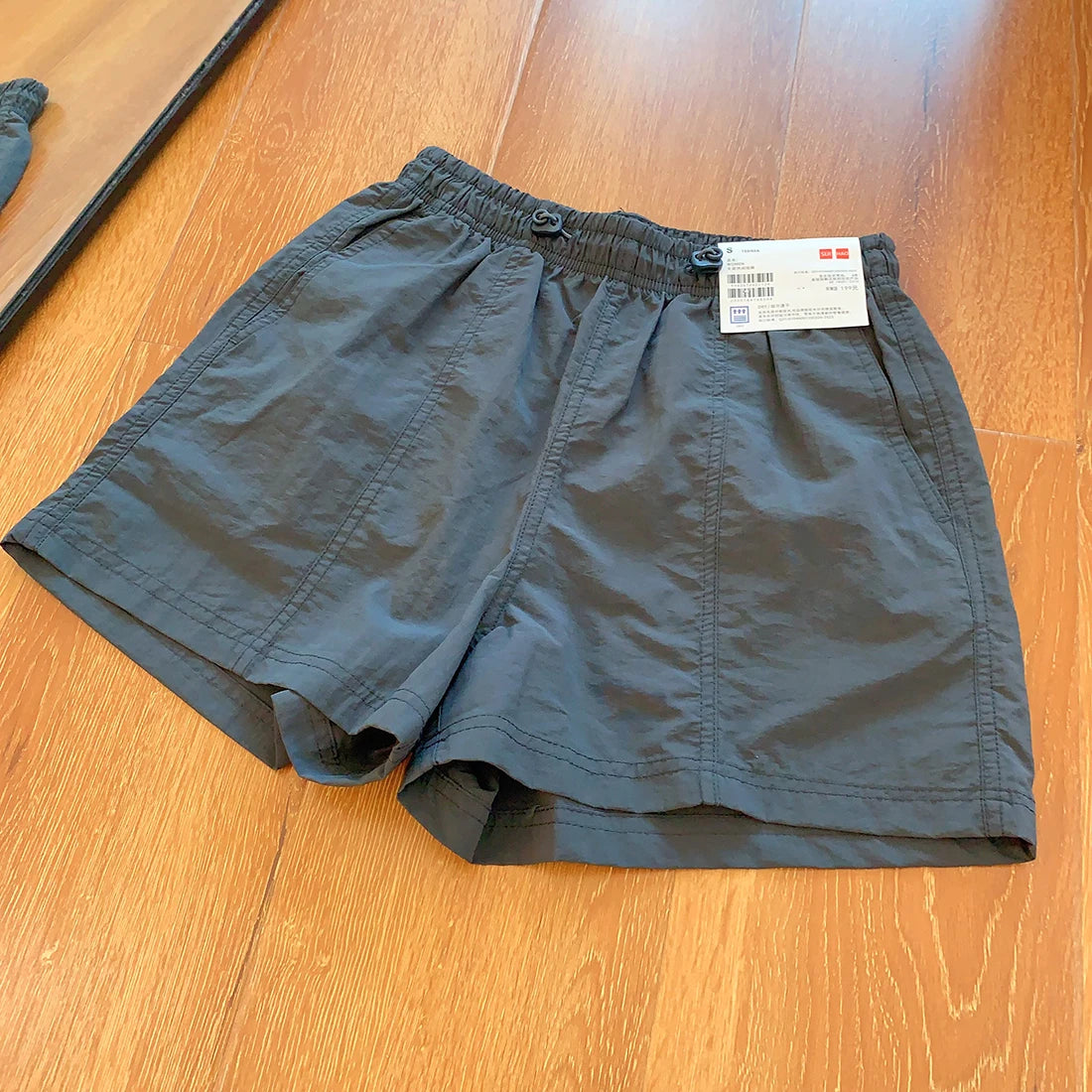 Summer New Women's Casual Thin Quick Dry Sport Shorts High Waist Wide Leg Pants High Waist Absorb Sweat Summer Fashion