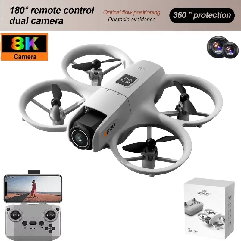 i1PRO Mini Drone Professional 8K HD Camera Drone 5G WIFI FPV UAV With screen remote control Avoidance Aerial Quadcopter Toy Gift