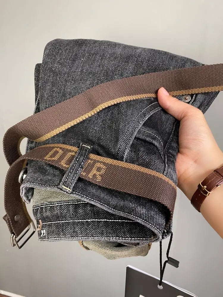 High Quality Fashion Luxury Washed Men's Slim Jeans Elasticity Black and Gray Classic Designer Cargo Denim Boyfriend Jeans Men