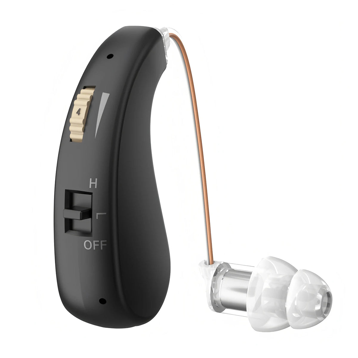 BTE Hearing Aid Ear Sound Amplifier Adjustable Tone Hearing Aids Portable Ear Hearing Amplifier for the Deaf Elderly