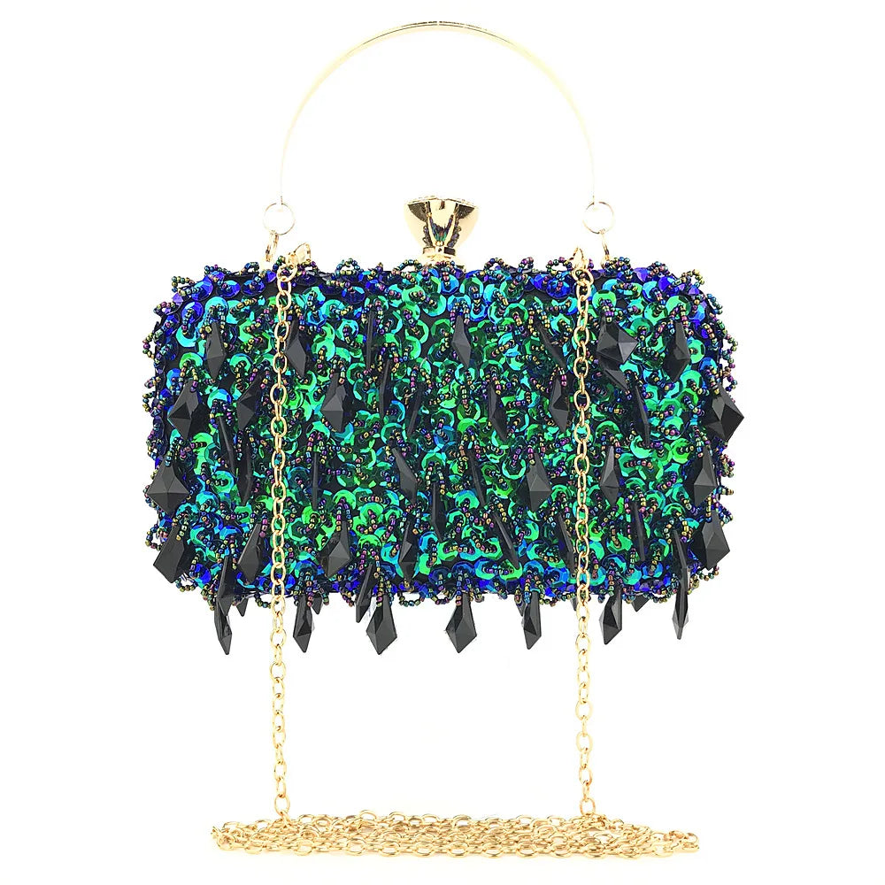 Crossbody Bags for Women 2023 Luxury Designer Fashion Party Handbags Trend Chain Cluth Sac De Luxe Femme Wedding Bags