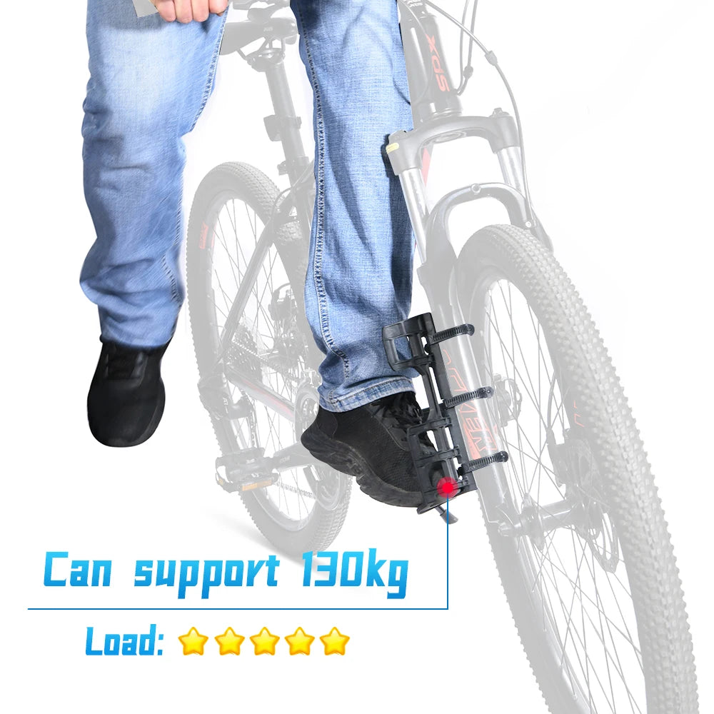 NEWBOLER Waterproof Bicycle Front Fork Bag Portable Bike Bag Bikepacking Luggage Bag Bicycle Rear Shelf Bicycle Luggage Carrier