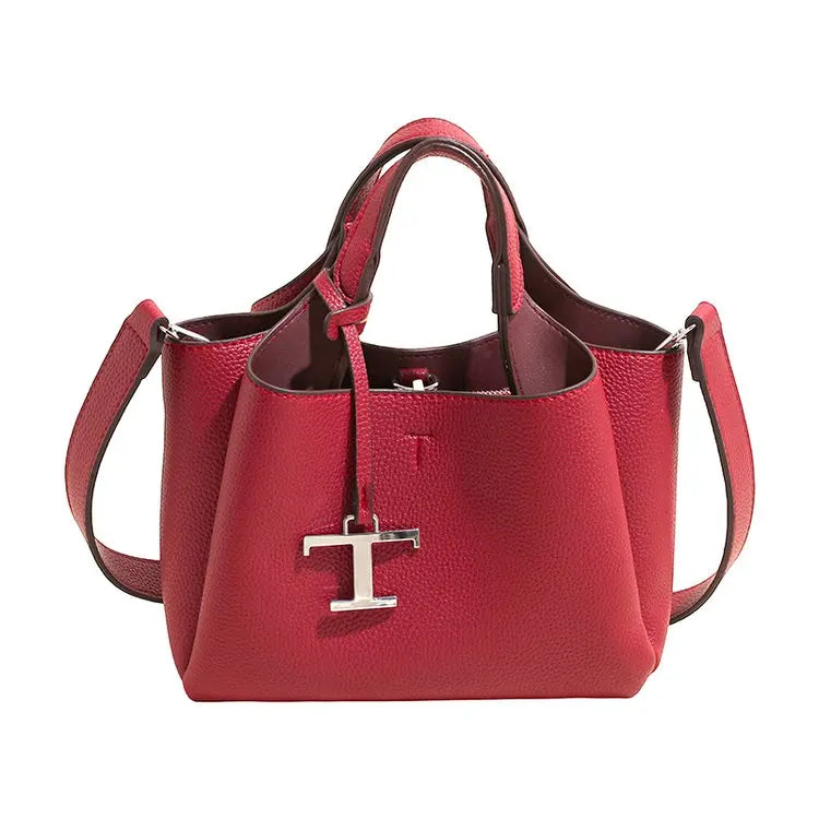 Unique Classic Elegant Diaper Bag: Luxury Crossbody Handbag For Women With Vintage Leather Look And Large Capacity Messenger