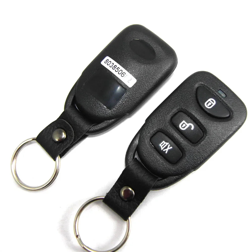 Car Alarm System 12V One Way Vehicle Burglar Alarm Security Protection With 2 Remote Control Auto Burglar For Car Motorcycle