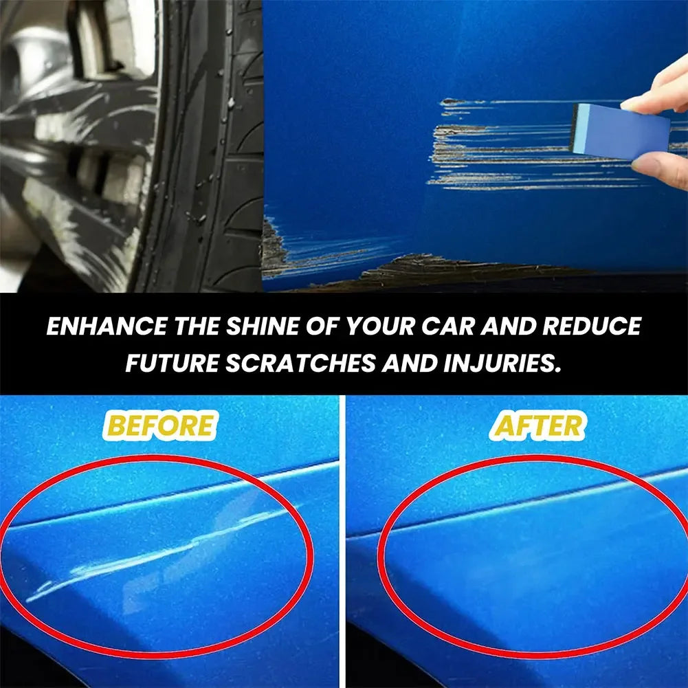 120ml Auto Polish Paint Restorer with Wipe Cloth & Sponge Car Scratches Repair Polishing Wax Auto Care Wax Paint Scratch Care