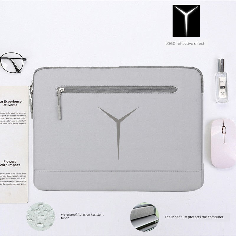 Gaming Notebook Applicable to Lenovo Saver R9000p Laptop Bag Liner Bag 2023 Y9000/7000x/K Waterproof Bubble Wrap Fleece-lined Protective Case 15.6-Inch Drop-Resistant