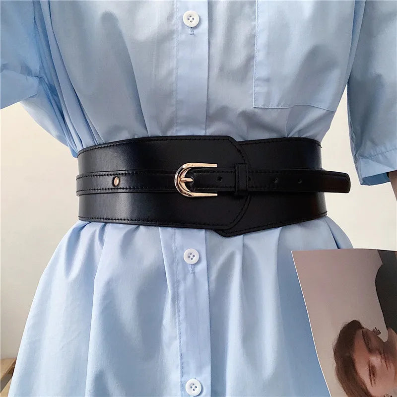 Corset Wide Leather Belt Is The Perfect Accessory/Leather Waist Belt For Women/Wide Waist Belt/Gift For Girlfriend