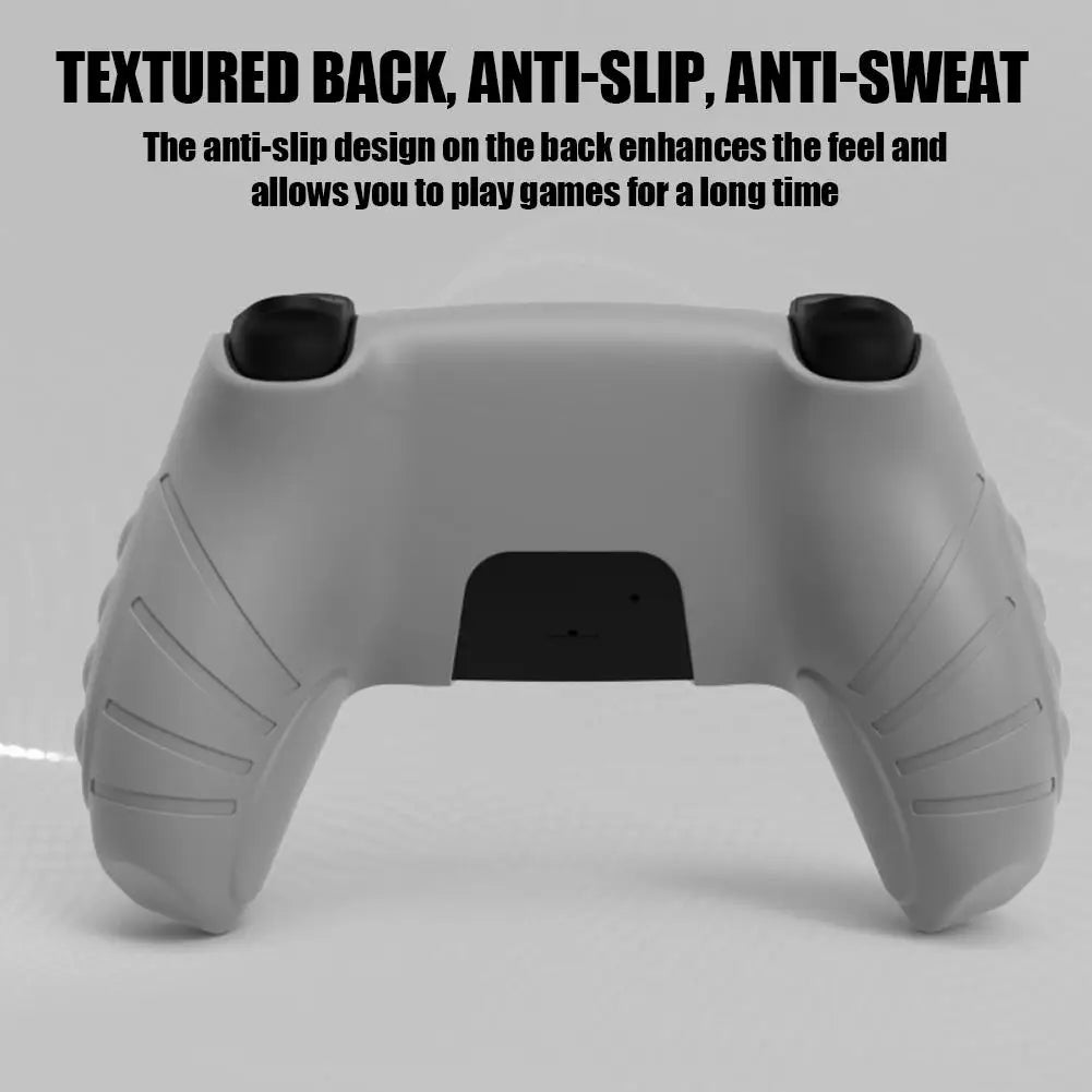 For PS5 Controller Anti-Slip Silicone Cover 30th Anniversary Limited Edition With Touch Screen Sticker For PS5 Controller Shell