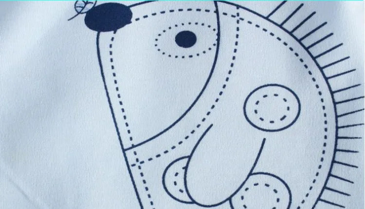 5pcs/set Children's Clothing Baby Hedgehog Newborn Set Pure Cotton 0-3M Baby Clothes Spring Autumn Pure Cotton Underwear Set