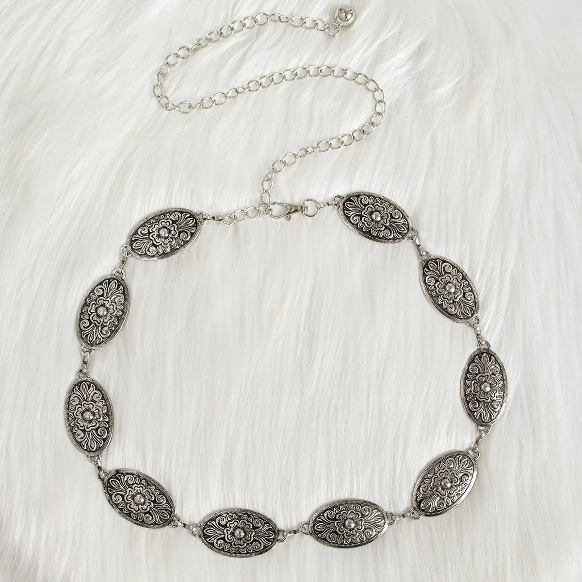 Fashion Retro Metal Accessories Fedora Belt Accessories Men Women Hats Straw Hat Accessories Belt Chain Decoration