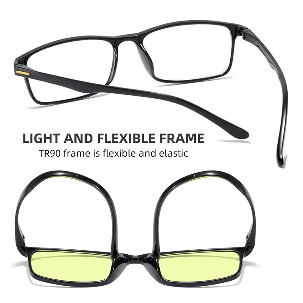 Intelligent Zoom Reading Glasses Automatically Adjust Reading Glasses Anti-blue Light Night Vision Presbyopic Eyewear