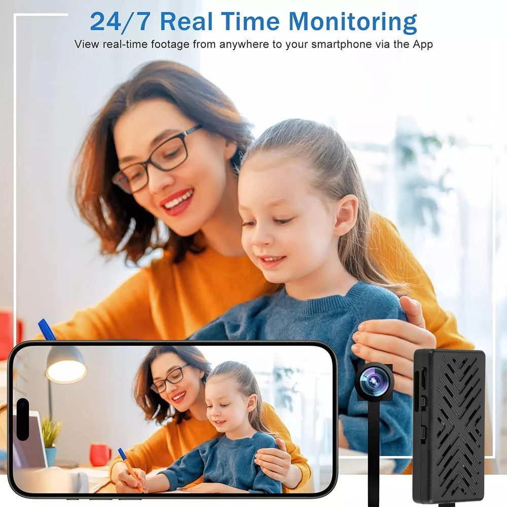 Mini Camera HD 1080P DIY Portable WiFi Camcorder Motion Detection Wireless Module Video Recorder P2P Small Camera Remote View