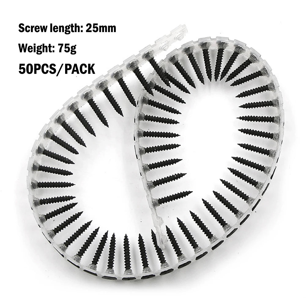 Automatic Chain Nail Gun Adapter Screw Gun For Electric Drill Woodworking Tool Cordless Power Drill Woodworking Tool