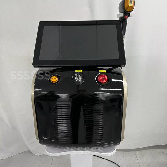 Professional 808nm Diode Laser Hair Removal Machine 3 wave Ice Titanium Painles Permanent Alexandrite Device For Salon Depilador