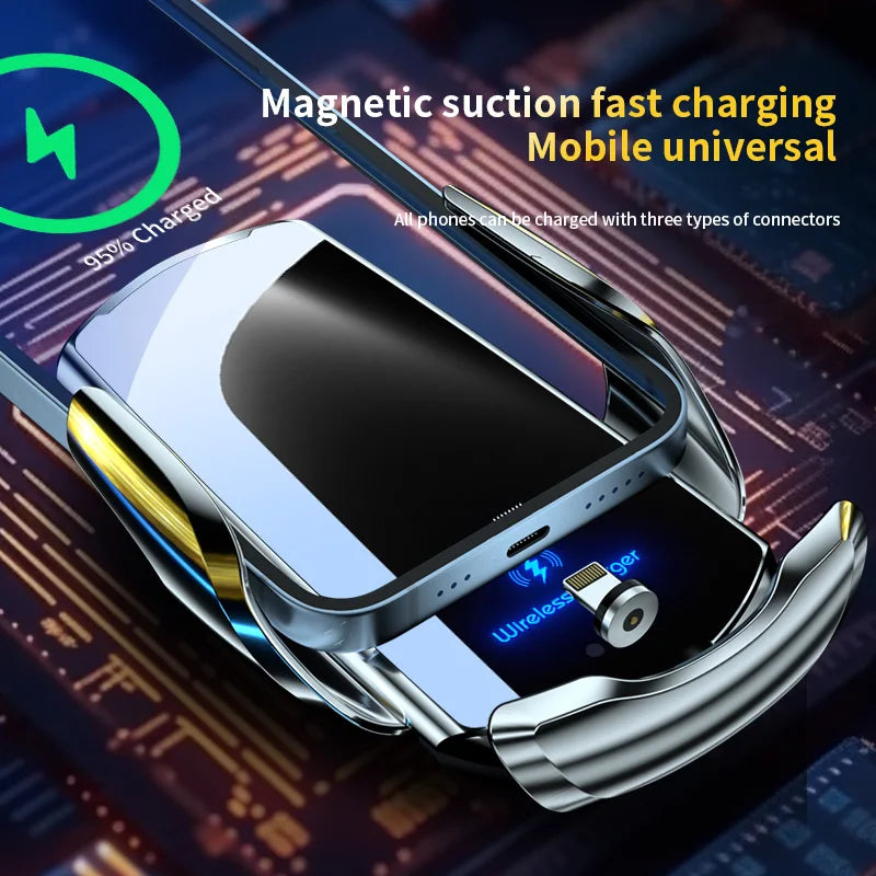 Car Phone Holder For Volkswagen VW Golf 8 MK8 2021-2024 Mobile Phone Mounts Car Wireless Charging Special Fixed Base Accessories