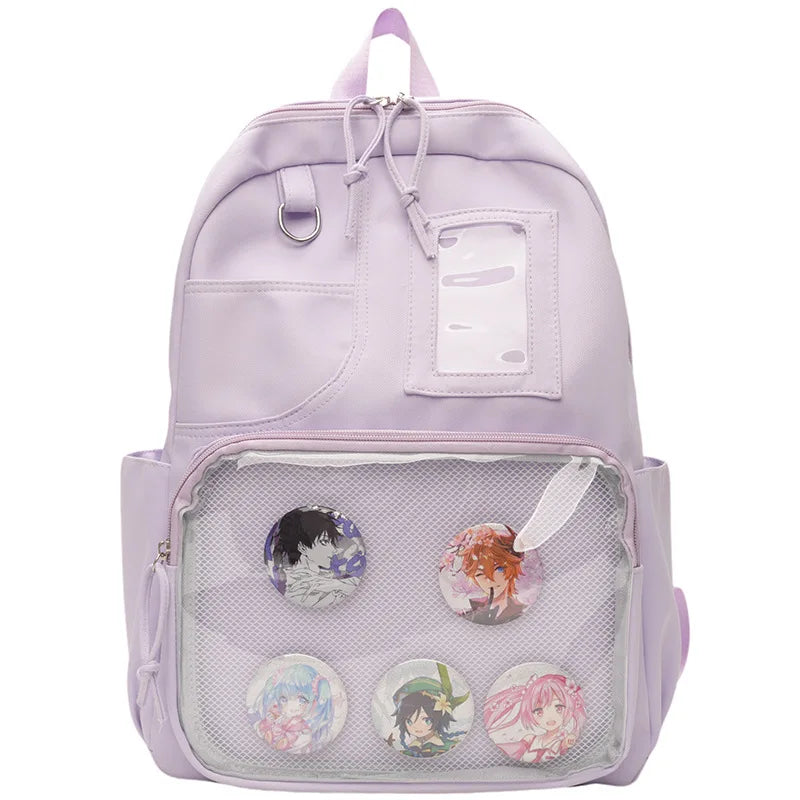 Japanese College Style Fashionable Backpack for Students Large Capacity Backpack for Women Highvalue Outdoor Backpack